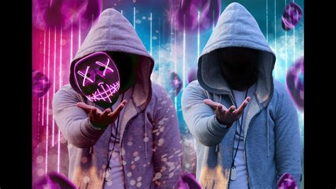 3d Fly Neon Hacker Mask Photo Editing Tutorial In Photoshop Step By