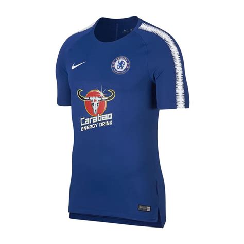 Shop the new chelsea jersey, shirts and apparel at our chelsea fc store. Nike FC Chelsea London Breathe Squad T-Shirt F496 ...