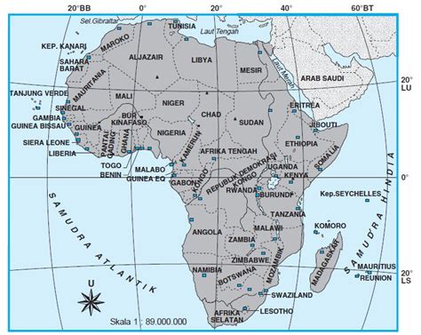 Karakteristik Benua Afrika Lengkap Atap Ilmu
