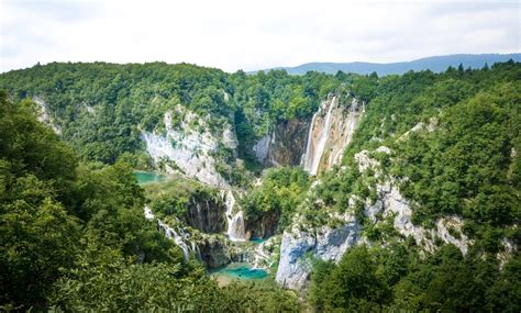 Parc National Des Lacs De Plitvice Lacs De Plitvice En Croatie