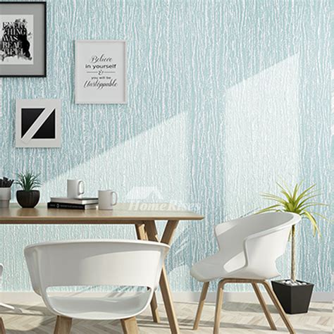 Bluebeigegrey Wallpaper For Walls Modern Roll 3d Art