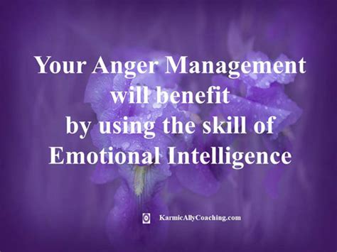 anger management benefits from ei karmic ally coaching