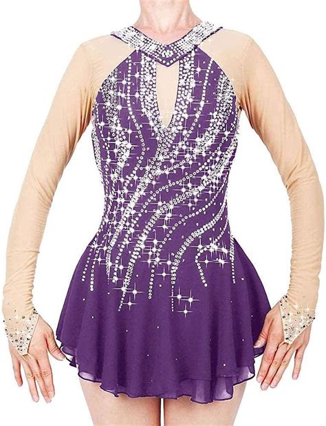 Shangn Figure Skating Dress Girls Dance Costumes Women Professional