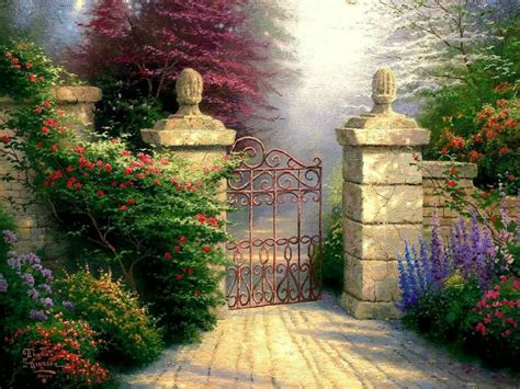 Gardens were not just about flowers and plants, either, as architectural, sculptural, and water features were added, and even the views were a consideration for the ancient landscape gardener. Compartiendo Fondos : hermosos paisajes con casas de campo