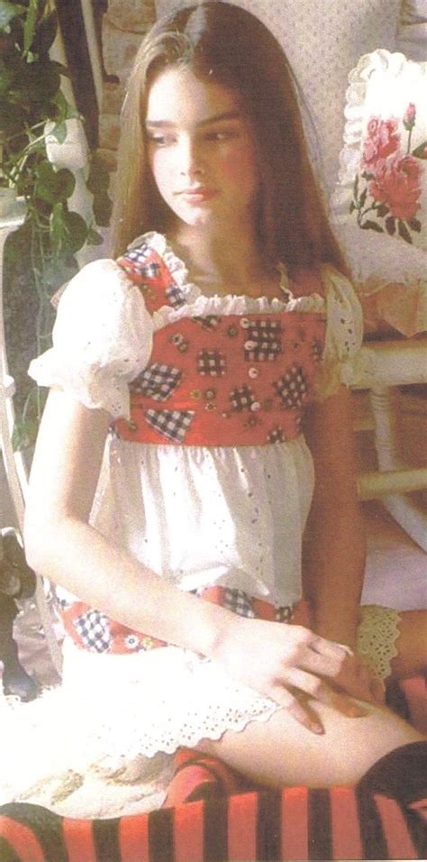 Brooke Shield 1970s Brooke Shields Flower Girl Dresses Lovely