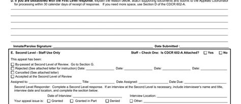Cdcr 602 Form ≡ Fill Out Printable Pdf Forms Online