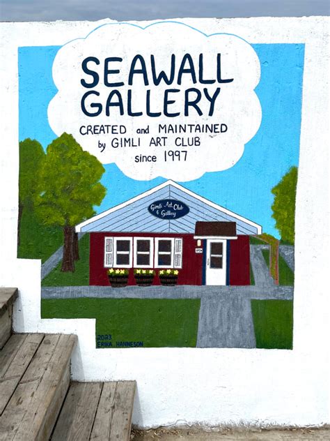 Latest Seawall Gallery Mural Completed Erikahanneson Com