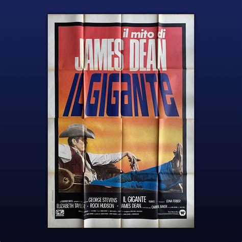 Original Movie Poster Giant James Dean Elizabeth Taylor Etsy