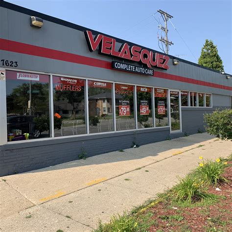 Velasquez Complete Auto Care 7623 W Hampton Ave, Milwaukee, WI 53218