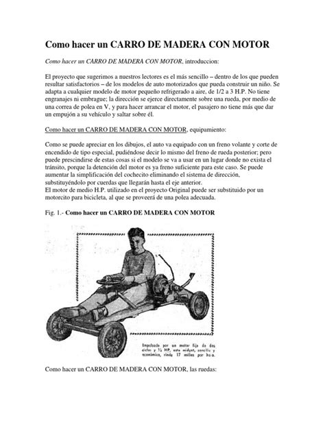 Su misin consiste en desconectar el circuito cuando la intensidad. Como Hacer Un Carro de Madera Con Motor | Eje | Coche