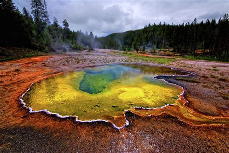 Yellowstone Thermal Pool 2 Photograph By Bill Wight Ca Fine Art America