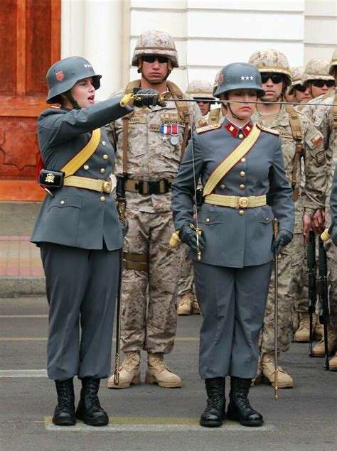 Chile 🇨🇱army Woman Ejercito Kriegerin Uniform Soldaten
