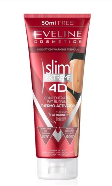 eveline cosmetics slim extreme 4d concentrated fat burning thermo activator beauty and personal