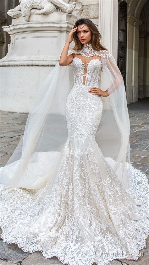 Couture designer wedding dresses are simple white gowns, but they have evolved in ways unimaginable over the centuries. Crystal Design 2018 Wedding Dresses — "Royal Garden ...