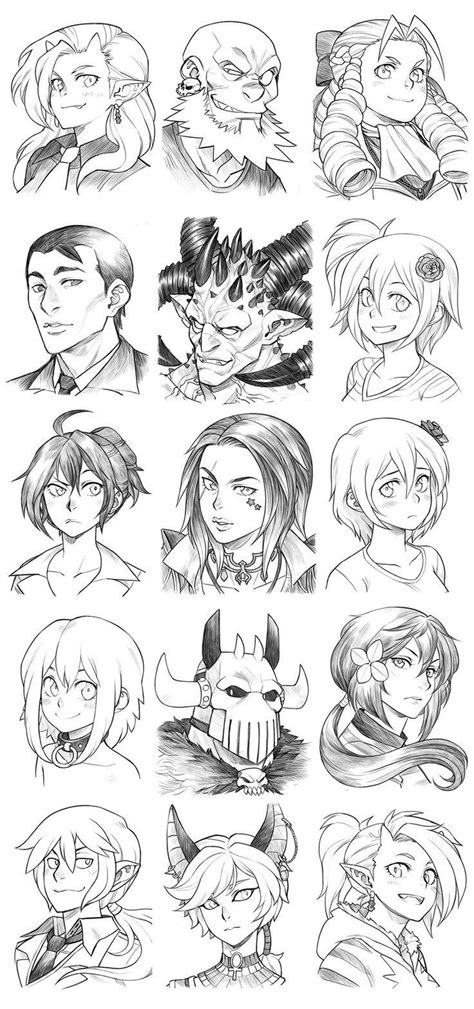 Pin By Manga Anime Univers On Draw Character Design Drawings