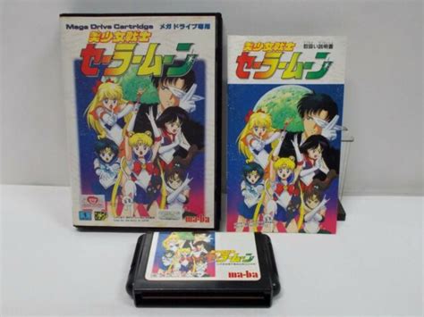 Sega Mega Drive Genesis Bishoujo Senshi Sailor Moon Boxed Japan