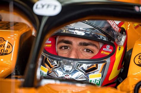 Mclarens Spanish Driver Carlos Sainz Jr Prepares