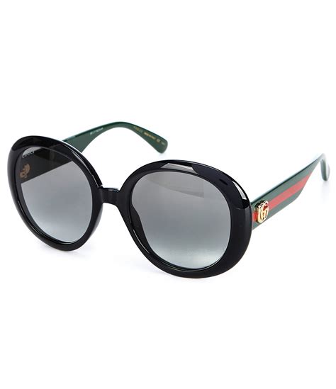 Gucci Womens Round 55mm Sunglasses Dillards