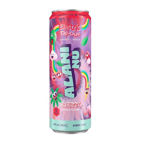 Alani Nu Zero Sugar Energy Drink Electric Tie Dye Cherry Limeade Shop Sports Energy Drinks