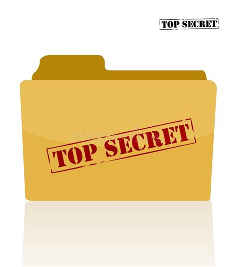 Top Secret File Stock Illustrations 1491 Top Secret File Stock