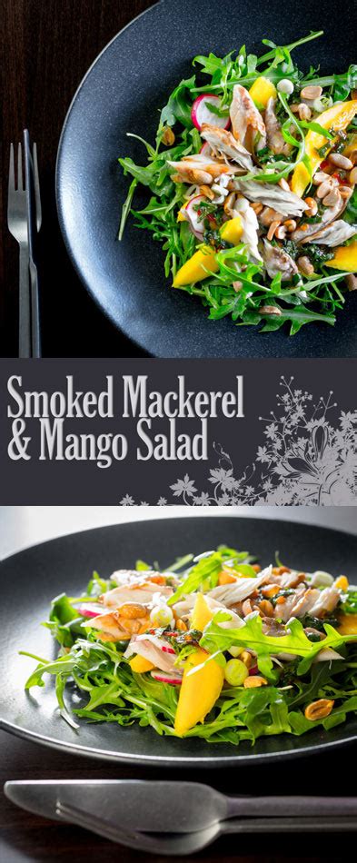 Smoked Mackerel Salad With Mango Krumpli