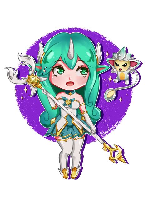 Chibi Star Guardian Soraka Wallpapers And Fan Arts League Of Legends