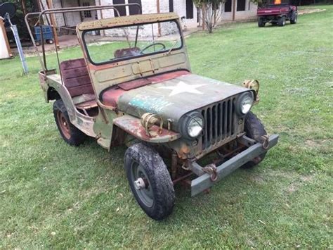 1951 Willys Jeep For Sale Cc 1122504