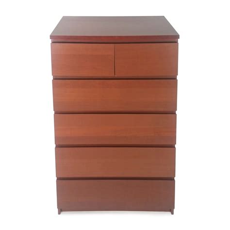 Find all products by department: 50% OFF - IKEA Malm 6 Drawer Dresser / Storage