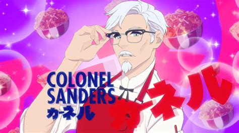 Colonel Sanders Gets Hot And Spicy As Star Of Official Anime Style Kfc Dating Simulator【video