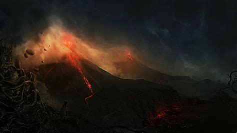 Volcanic Eruption Wallpaper 67 Images