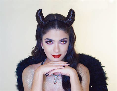 Devil Hair Horns Halloween Tutorial Sherry Maldonado