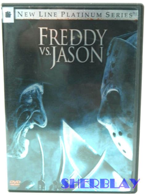 Freddy Vs Jason Dvd Movie 2004 Platinum Series 2 Disc Set Great Horror