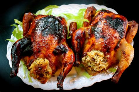 I then season the cornish game hens with kosher salt, black pepper, and cayenne pepper. Sweet and Spicy Cornish Game Hens With Cornbread Stuffing ...