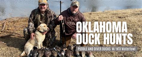 Best Oklahoma Duck Hunting Guides Oklahoma Mallard Field Hunting