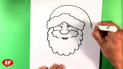 But that's actually not true. How to Draw Santa Claus - Christmas Drawings - Step by ...