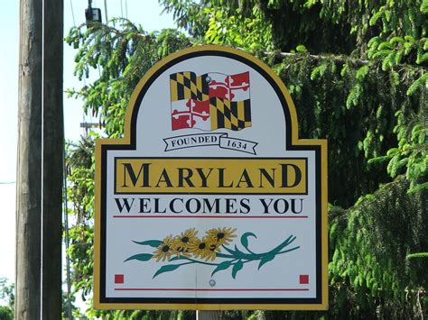 Maryland Welcomes You Welcome To Maryland Us 11 At Pennsy Flickr