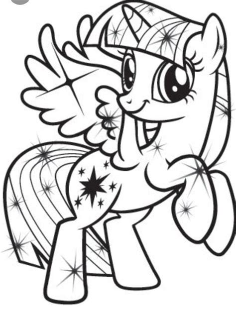Print free coloring pages activities for kids. Princess Twilight Sparkle Coloring Page - youngandtae.com ...