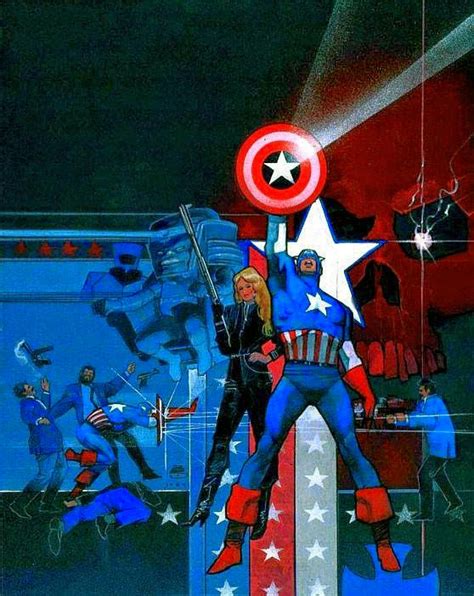 Marvel Comics Of The 1980s 1989 Captain America By Bill Sienkiewicz