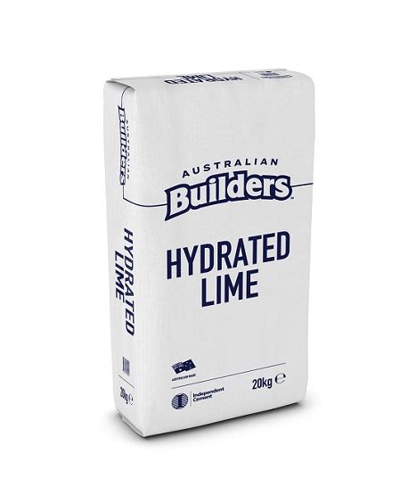 Lime Hydrated Australian Builders 20kg BCSands Online Shop Building