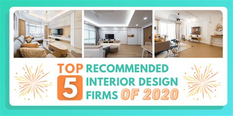 Top 5 Recommended Interior Design Firms