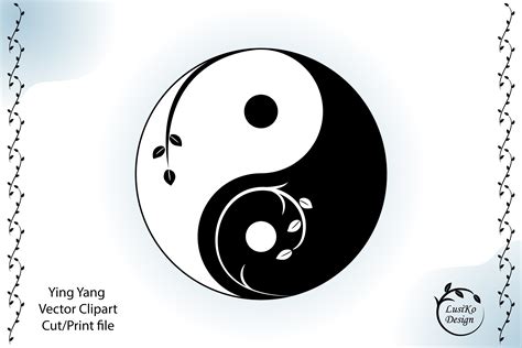 Yin Yang Decorative Symbol Vector Clipart 763390 Illustrations