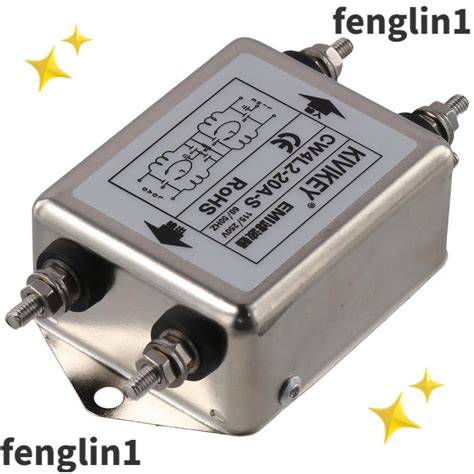 Feng Noise Suppressor Single Phase Termianl Power Emi Filter