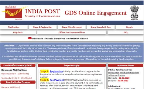 Odisha Postal GDS Recruitment 2023 Apply For 1382 Gramin Dak Sevak