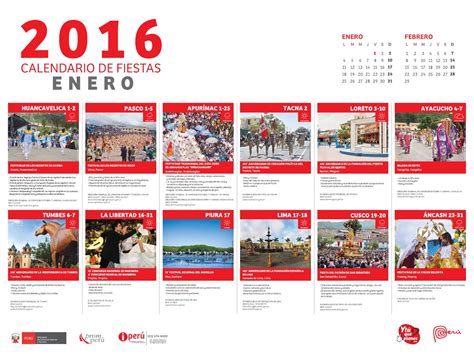 Estante Reposo Largo Calendario De Fiestas 2016 Supervivencia Fuera De