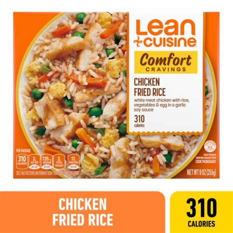 Lean Cuisine Chicken Fried Rice Frozen Meal Net Wt 9 Oz Fred Meyer