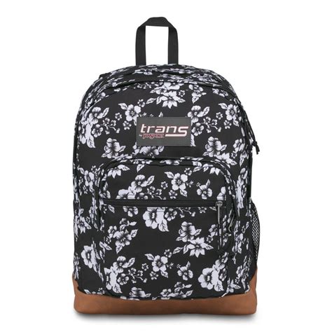 Trans By Jansport 125 Meadow Backpack Aloha Floral Black Jansport