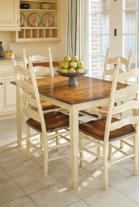 Country kitchen chairs will be a wonderful completion to country kitchen tables as seating for classy casual dining experience in country kitchen design. French Country Ladderback Side Chair | Martin's Furniture