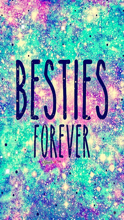 Best Friends Forever Backgrounds In Glitter Wallpaper Cave