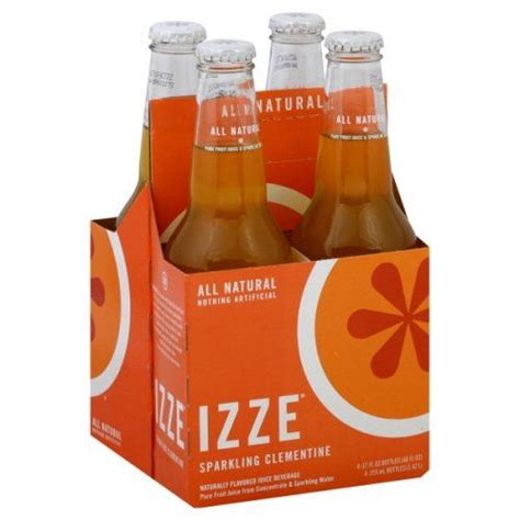 Izze Soda Sparkling Juice Izze Glass Bottles For Sale