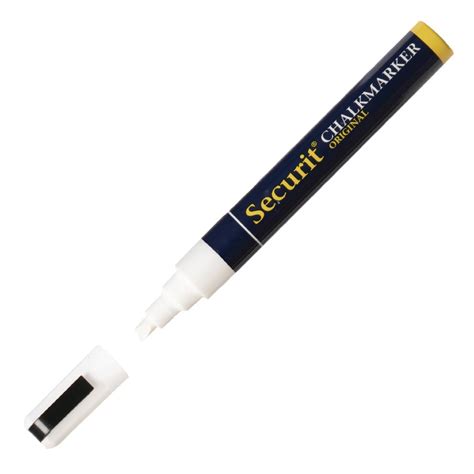 Securit Chalkboard Marker Pen 6mm Line P520 Buy Online At Nisbets